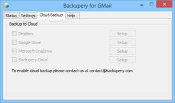 Backupery for GMail screenshot 3