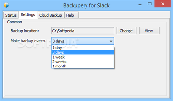 Backupery for Slack screenshot 2