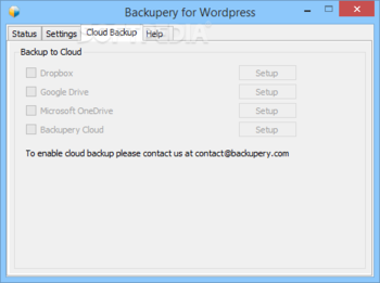 Backupery for Wordpress screenshot 4