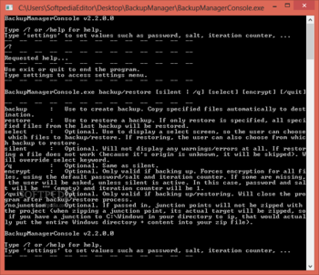 BackupManager screenshot 3