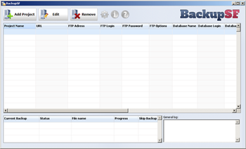 BackupSF screenshot