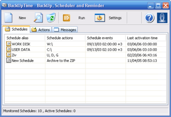 BackUpTime screenshot