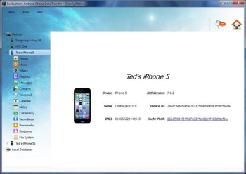 Backuptrans Android iPhone Data Transfer + screenshot 3