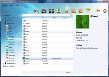 Backuptrans Android iPhone Data Transfer + screenshot 5