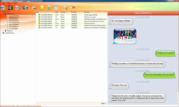Backuptrans iPhone SMS + MMS to Android Transfer screenshot