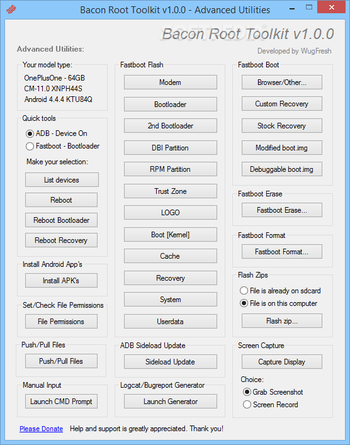 Bacon Root Toolkit screenshot 6