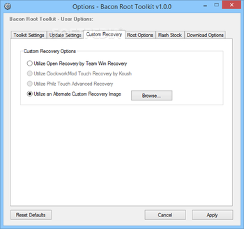 Bacon Root Toolkit screenshot 9