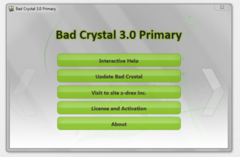 Bad Crystal Primary screenshot