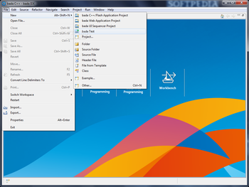 bada SDK screenshot 2