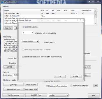 Badak Encoder screenshot 2