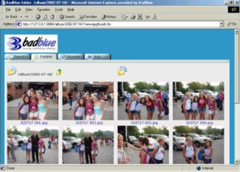BadBlue Easy File Sharing Server screenshot