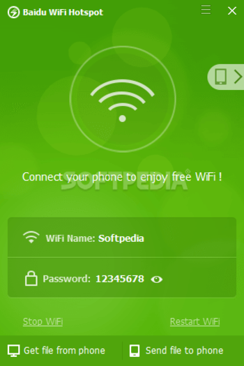 Baidu WiFi Hotspot screenshot