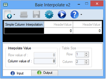 Baie Interpolation screenshot