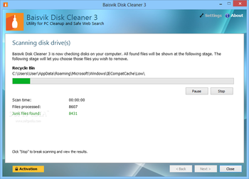 Baisvik Disk Cleaner screenshot 2