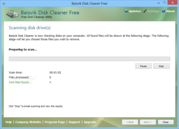 Baisvik Disk Cleaner Free screenshot 2