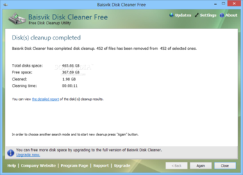 Baisvik Disk Cleaner Free screenshot 5