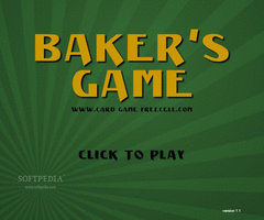 Bakers Game Free Cell screenshot