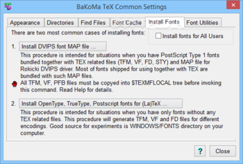 BaKoMa TeX screenshot 33