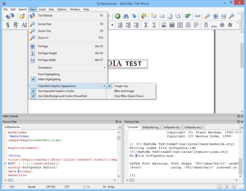 BaKoMa TeX screenshot 5