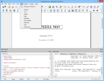 BaKoMa TeX screenshot 8