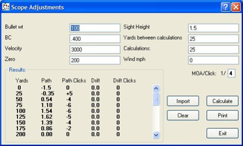 Ballistic Basics 2012 screenshot 10