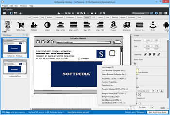 Balsamiq Mockups screenshot 2