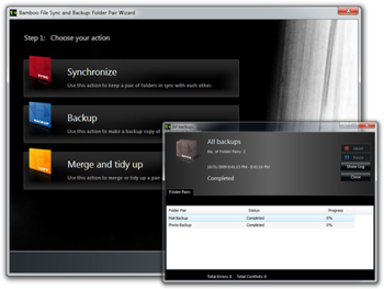Bamboo File Sync and Backup screenshot