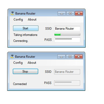 Banana Router screenshot