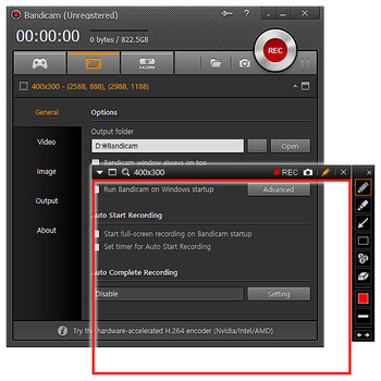 Bandicam Screen Recorder screenshot