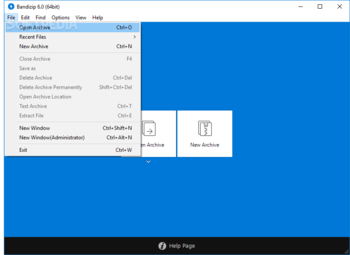 Bandizip screenshot 2