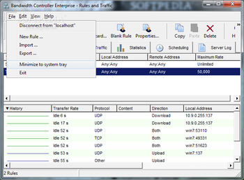 Bandwidth Controller Enterprise screenshot 6