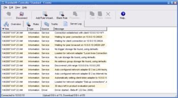 Bandwidth Controller Standard screenshot 2