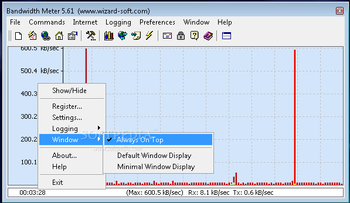 Bandwidth Meter screenshot 2