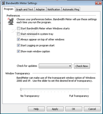 Bandwidth Meter screenshot 5