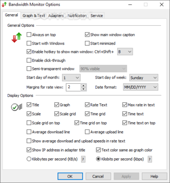 Bandwidth Monitor screenshot 4