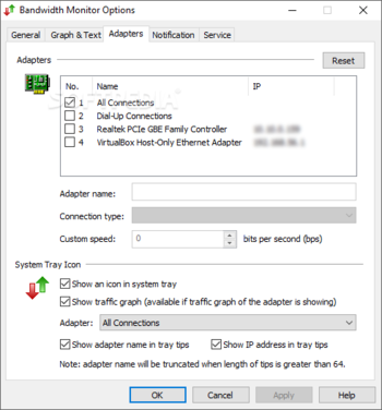 Bandwidth Monitor screenshot 6