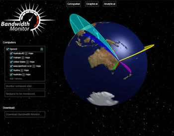 Bandwidth Monitor screenshot