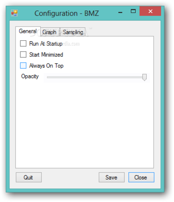 Bandwidth Monitor Zed (BMZ) screenshot 2