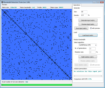 Bandwidth Reduction Tester screenshot