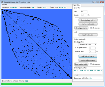 Bandwidth Reduction Tester screenshot 2