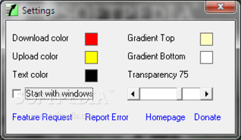 BandwidthMeter screenshot 2