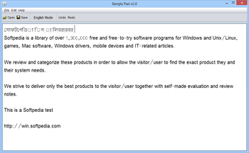 Bangla Pad screenshot