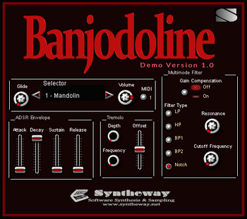 Banjodoline screenshot