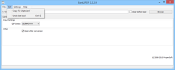 Bank2PDF screenshot 3