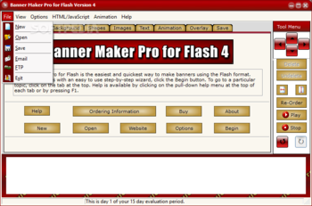 Banner Maker Pro for Flash screenshot 2