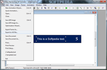 Bannershop GIF Animator screenshot 2