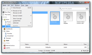 Banshee Media Player screenshot 4