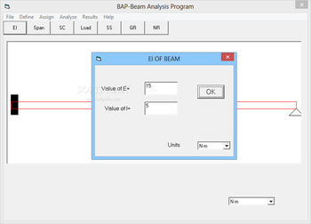 BAP - Beam Analysis Program screenshot 2