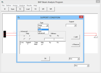BAP - Beam Analysis Program screenshot 4