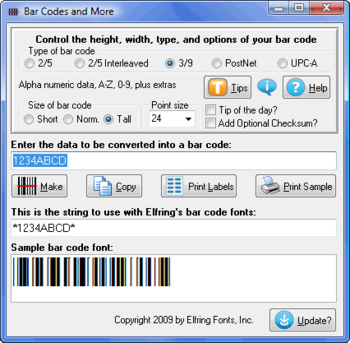 Bar Codes and More screenshot 2